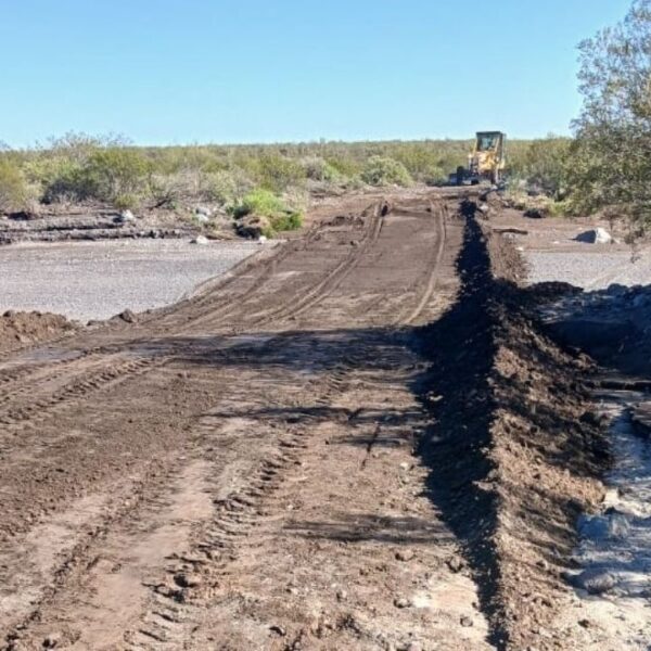 Vialidad despeja el circuito turístico de la Laguna del Diamante