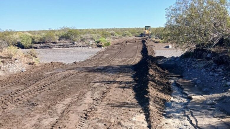 Vialidad despeja el circuito turístico de la Laguna del Diamante