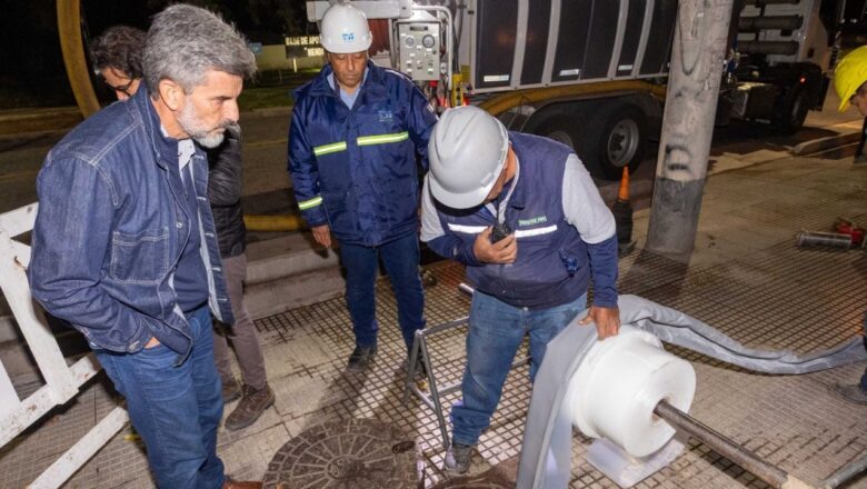 Ciudad y AYSAM aplican tecnología de vanguardia para reparar cañerías sin abrir zanjas