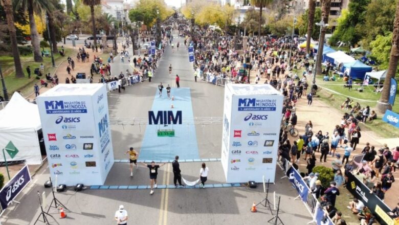 El domingo se corre una nueva edición de la Maratón Internacional de Mendoza