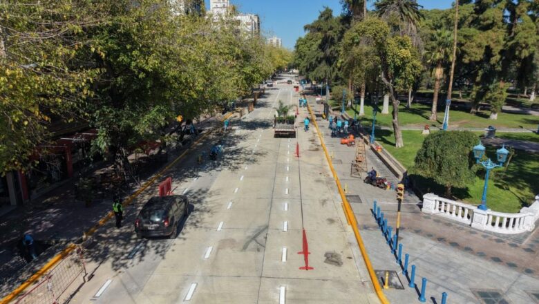La calle Patricias Mendocinas de Ciudad ya está abierta a la circulación
