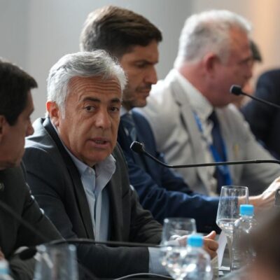 En San Juan, Cornejo destacó la necesidad de acelerar inversiones