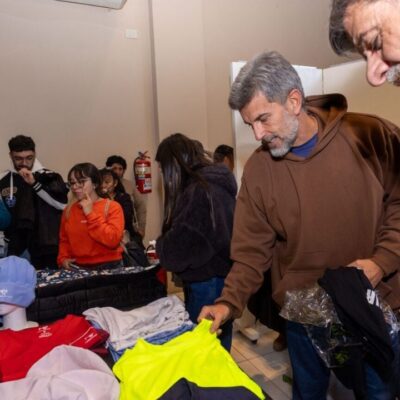 Ulpiano Suarez compartió junto a Mario Abed el Encuentro de Talleres de Producción Textil en Junín