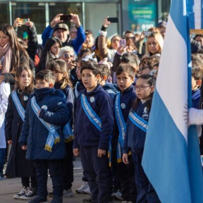 Día de la Bandera en Ciudad: estudiantes prometerán lealtad en la Plaza Independencia